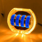 Yellow Aperture+Blue Devil Eye
