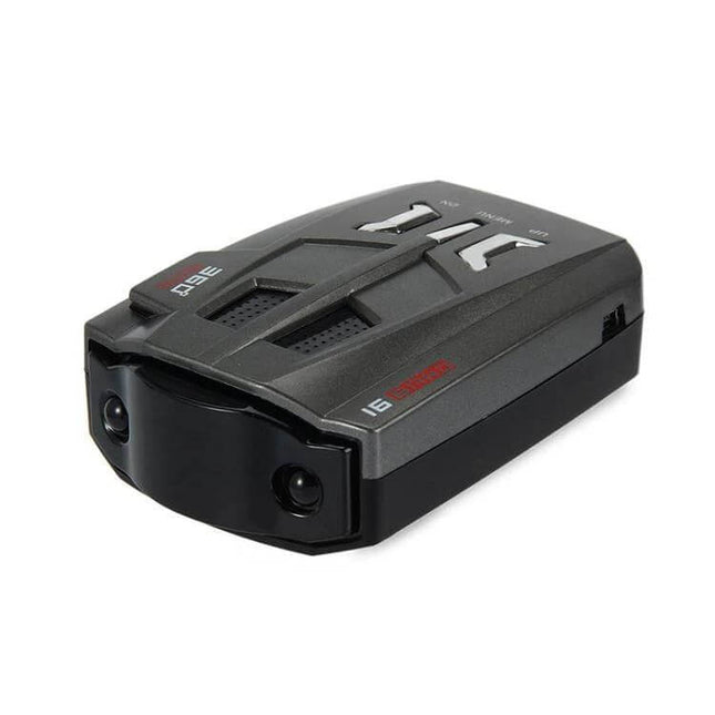 Car Radar Speed Detector for Everyday Driving Safety compact black radar detector alerts to speed traps during highway and urban driving