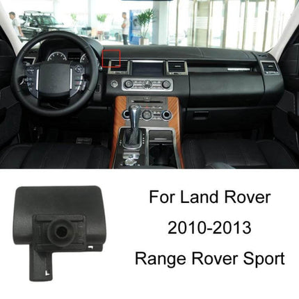 Phone Navigation Bracket for Land Rover Dashboard Mount installed on Range Rover Sport dashboard, snap-on phone holder near vents
