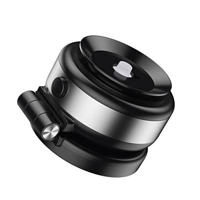 Car Navigation Vacuum Magnetic Suction Cup Multifunctional Bracket - black aluminum alloy magnetic and electric suction cup mount