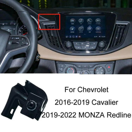 Chevrolet Dashboard Phone Mount Bracket For Navigation Snap-On Holder installed in dash vent area for hands-free navigation