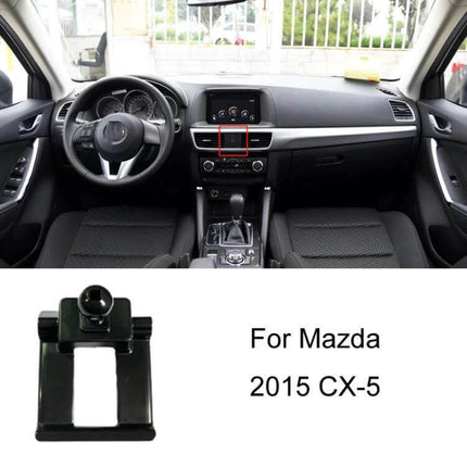 Mazda Car Phone Mount For Dashboard Air Vent Stable Fit - compact snap-on mount for Mazda CX-5 dashboard or vent, secure base for navigation and hands-free use