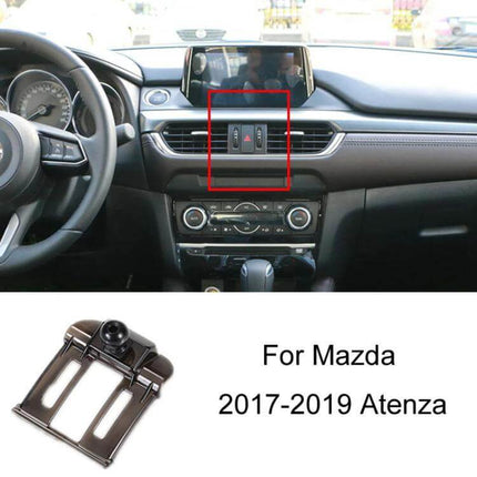 Mazda Car Phone Mount For Dashboard Air Vent Stable Fit compact snap-on mount for Mazda Atenza 2017-2019 dashboard and vent installation