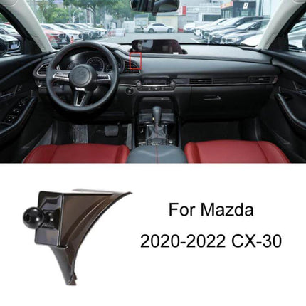 Mazda Car Phone Mount For Dashboard Air Vent Stable Fit compact snap-on mount for 2020-2022 CX-30 dashboard and air vent, stable fit