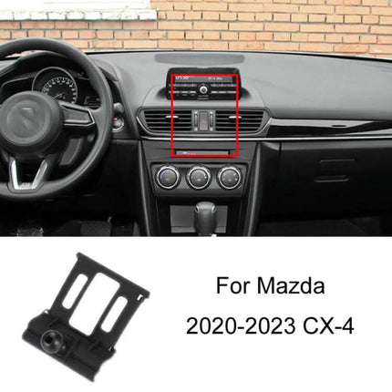 Mazda Car Phone Mount For Dashboard Air Vent Stable Fit - compact snap-on dash/vent holder for 2020-2023 Mazda CX-4, secure stable fit during driving