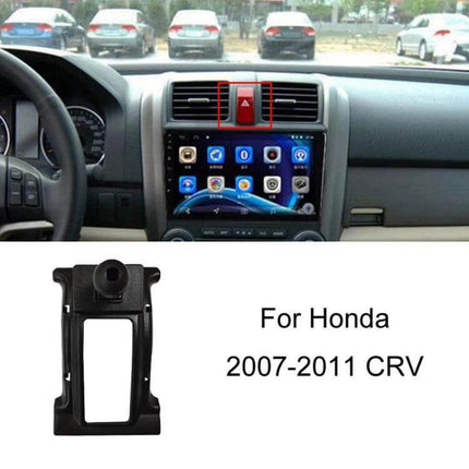 Dashboard Phone Holder Car Mount For Navigation Snap On installed on Honda CRV 2007-2011 dashboard and vent, compact durable plastic snap-on phone holder