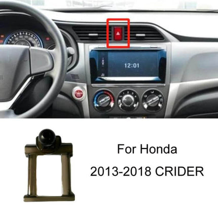 Dashboard Phone Holder Car Mount For Navigation Snap On – snap-on dashboard/vent phone holder shown installed in 2013-2018 Honda Crider interior
