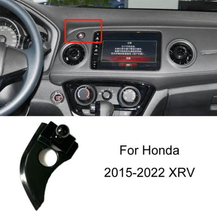 Dashboard Phone Holder Car Mount For Navigation Snap On - snap-on dashboard mount for Honda XR-V 2015-2022, durable plastic, compact hands-free navigation