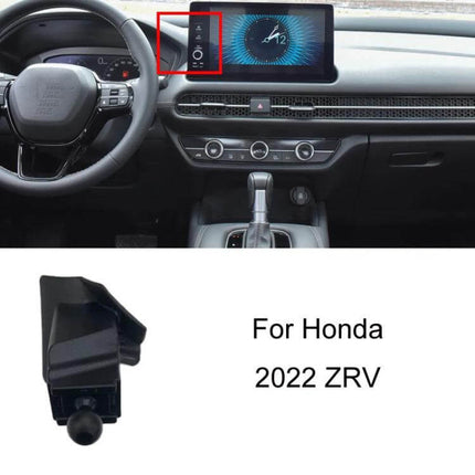 Honda Left Hand Drive Car Phone Navigation Holder Mount securely snaps to dashboard or air vent for stable GPS use in Honda 2022 ZRV