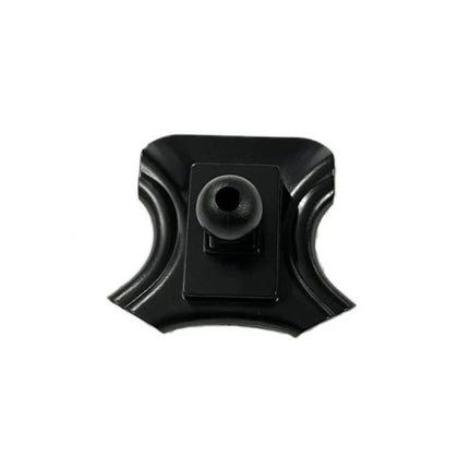 Car Phone Holder For Dashboard Clip On Mount Universal Fit – black clip-on dashboard base for secure phone mounting, durable one-piece plastic