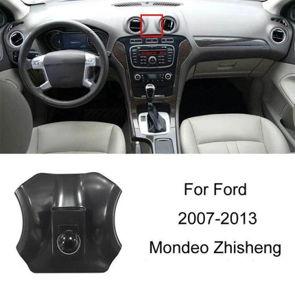 Car Phone Holder For Dashboard Clip On Mount Universal Fit – dashboard clip mount shown installed on Ford Mondeo 2007-2013