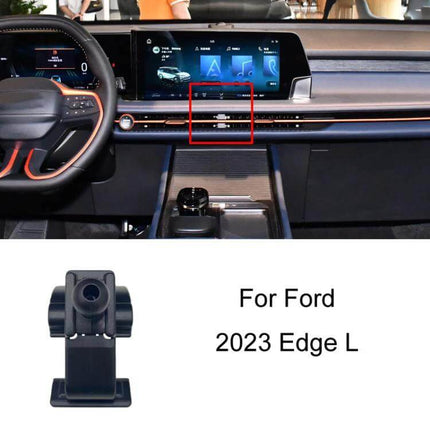 Ford Left-Hand Drive Car Phone Holder for Dash Navigation - compact clip-on mount for Ford 2023 Edge L dashboard or vent, keeps phone visible for navigation