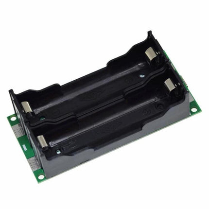 Lithium Battery Boost Charging Module for Everyday Devices black 2-cell battery holder PCB for routers cameras development boards