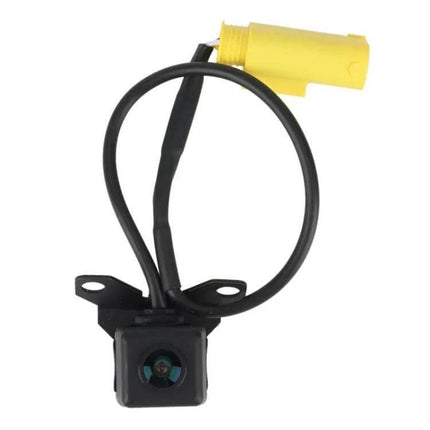 Compatible Rear View Camera for 2011 to 2016 Kia Sportage Models - compact rear backup camera with yellow OE connector and mounting bracket