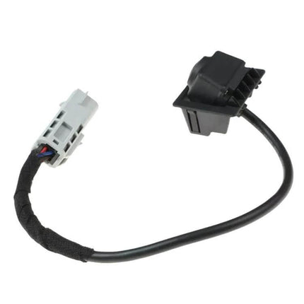 Vehicle Rearview Camera for Safe Reversing and Parking - compact black backup camera with wiring harness for clear low-light rear visibility