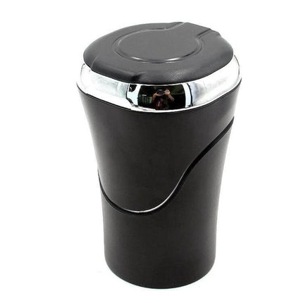 Car Ashtray Removable For Cup Holders Keeps Your Car Clean While Driving - black removable cup holder ashtray with stainless steel rim