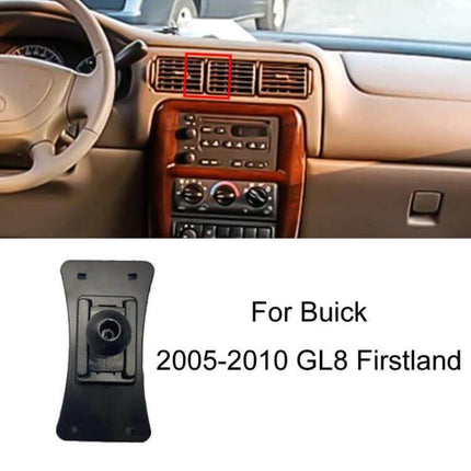 Firstland Buick Left Hand Drive Phone Navigation Bracket mounted on left-hand drive Buick dashboard vent for secure phone navigation