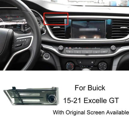 Firstland Buick Left Hand Drive Phone Navigation Bracket mounted on Buick Excell e GT dashboard air vent for left hand drive vehicles