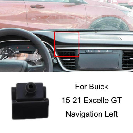 Firstland Buick Left Hand Drive Phone Navigation Bracket mounted on Buick Excellle GT dashboard left side for secure phone navigation