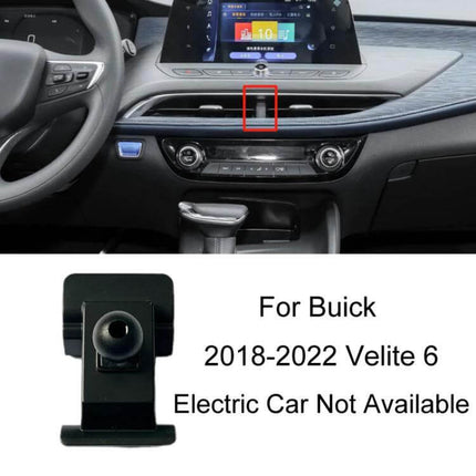 Firstland Buick Left Hand Drive Phone Navigation Bracket clip-on dashboard mount for Buick Velite 6 2018-2022, secures phone without blocking vents