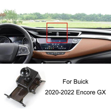 Firstland Buick Left Hand Drive Phone Navigation Bracket clip-on dashboard mount for 2020-2022 Buick Encore GX, secures phone without blocking vents