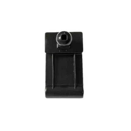 Phone Navigation Bracket Base For Dash Mount In Cars compact black plastic clip-on dash or vent mounting base for phone navigation