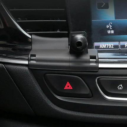 Phone Navigation Bracket Base For Dash Mount In Cars clip-on dashboard/vent mount holding phone near infotainment screen