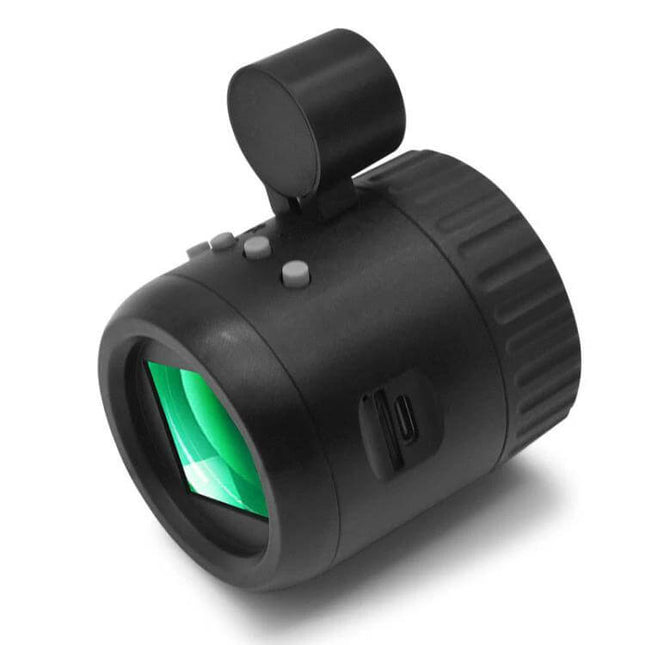 Night Vision Monocular for Outdoor Adventures Everyday Use compact all-metal handheld unit with 1080P display, laser pointer and cross cursor