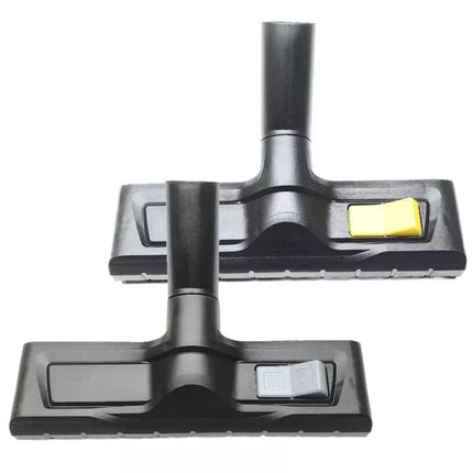 Karcher WD5 WD6 Compatible Vacuum Floor Cleaning Brush - dual-mode black floor head for dry dust and wet spills, smooth slide and hose parking