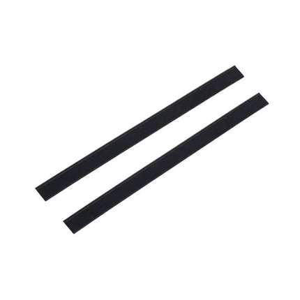 Soft Rubber Scraper Accessory for Karcher Window Cleaners – pair of black soft rubber squeegee blades for streak-free window cleaning