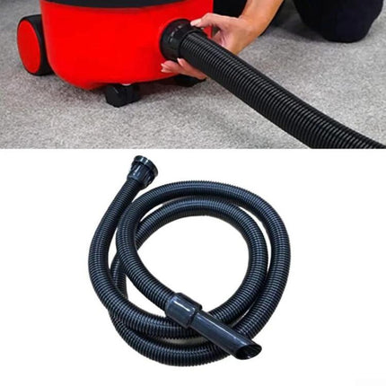 Numatic Henry Compatible Vacuum Cleaner Hose for NRV200 Models - black ABS replacement hose shown connected and coiled