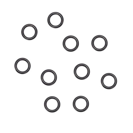 O-Ring Replacement Set for Karcher Steam Cleaners, 10 Pieces - black rubber O-rings arranged on white background for SC2 SC3 SC4 SC5 CTK10 CTK20 maintenance