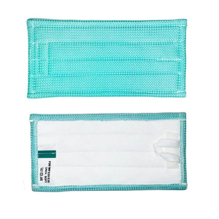 Vorwerk Microfiber Cleaning Cloths for Vacuum Models SP520 and SP600 teal microfiber replacement pads for dust, hair and stain pickup