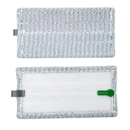Vorwerk Microfiber Cleaning Cloths for Vacuum Models SP520 and SP600 - white gray absorbent microfiber pads for SP520 SP600 maintenance