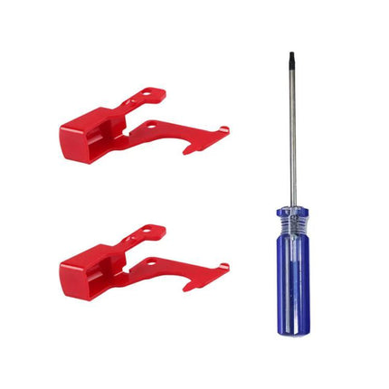Replacement Main Switch Parts for Dyson V10 and V11 Vacuums red replacement switch levers with screwdriver for DIY vacuum repair