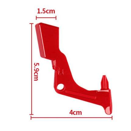 Replacement Main Switch Parts for Dyson V10 and V11 Vacuums red replacement switch trigger with dimensions 5.9cm x 4cm x 1.5cm