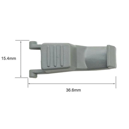 Karcher VC4i Extension Rod Clip for Handheld Vacuum Cleaner replacement clip, grey plastic 36.6mm x 15.4mm, secures extension rod for VC4i