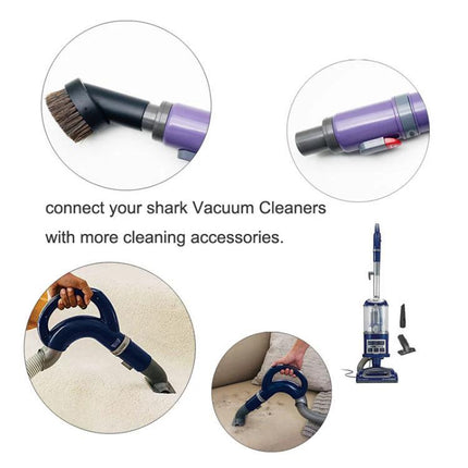 Shark 32mm Vacuum Adaptor for NV350 and NV360 Series – 32mm brush connector for switching tools on hardwood, carpet and curtains