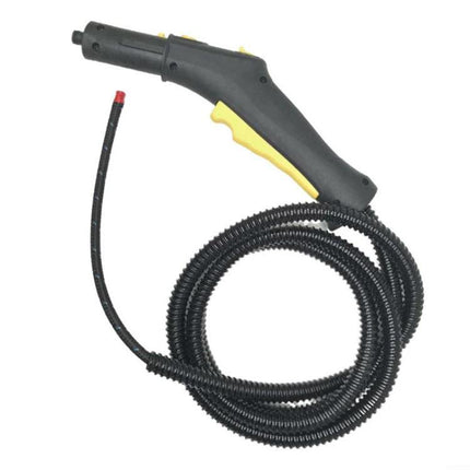 7-Piece Replacement Handle Hose for Karcher Steam Cleaners — black replacement handle and coiled hose set for Karcher steam cleaners