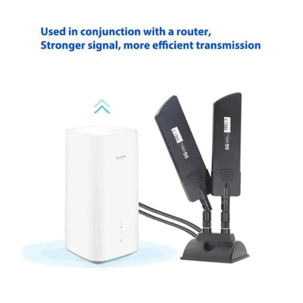 Outdoor External Antenna for 5G WiFi Routers, Long Range Booster | Syndmart
