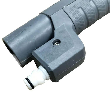 Replacement Handle Connector for Karcher PUZZI Jet Washers gray plastic handle connector with white hose quick‑release fitting