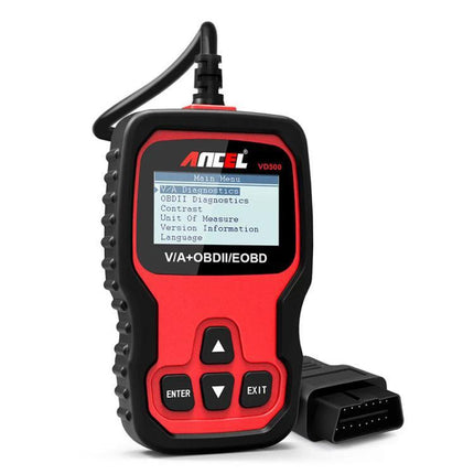 Ancel Diagnostic Tool for Everyday Car Maintenance at Home - handheld OBDII scanner reading and clearing codes
