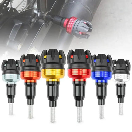 Universal Motorcycle Anti Drop Bar With Rubber Frame Guard
