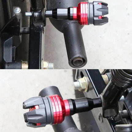Universal Motorcycle Anti Drop Bar With Rubber Frame Guard