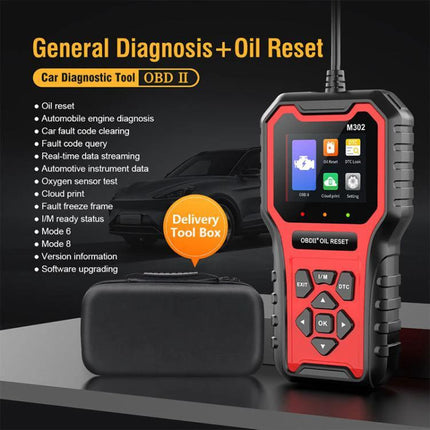 A Practical Tool for Everyday Car Maintenance at Home - OBD2 diagnostic scanner for check engine light, oil reset and fault code reading