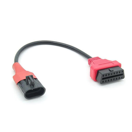SYM SANYANG OBD Cable for Motorcycle Maintenance Essentials - red diagnostic OBD adapter cable for SYM motorcycles