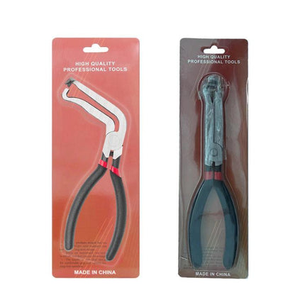 Essential Pliers for Daily Car Maintenance and Repairs - high carbon steel fuel line and clip pliers in blister packaging
