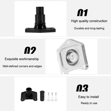 Harley Starter Switch Solenoid End Cap for EVO and Twin Cam compact aluminum push-button starter cap, easy-to-install backup starting system