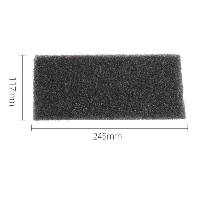 Evaporator Blower Dustproof Sponge Filter For BMW Vehicles - black 245mm x 117mm environmental sponge for BMW 5/7 Series HVAC