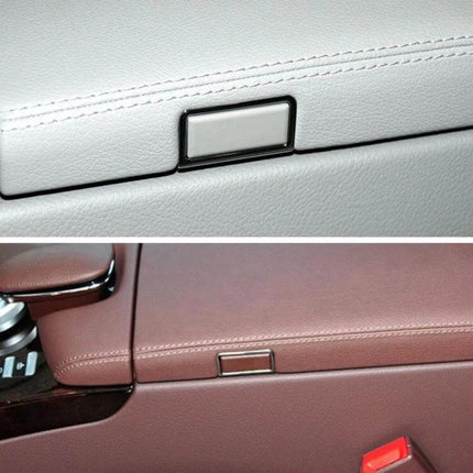 Center Armrest Switch Replacement for Car Interior — replacement switch installed in Mercedes-Benz S-Class W221 armrest, durable direct-fit